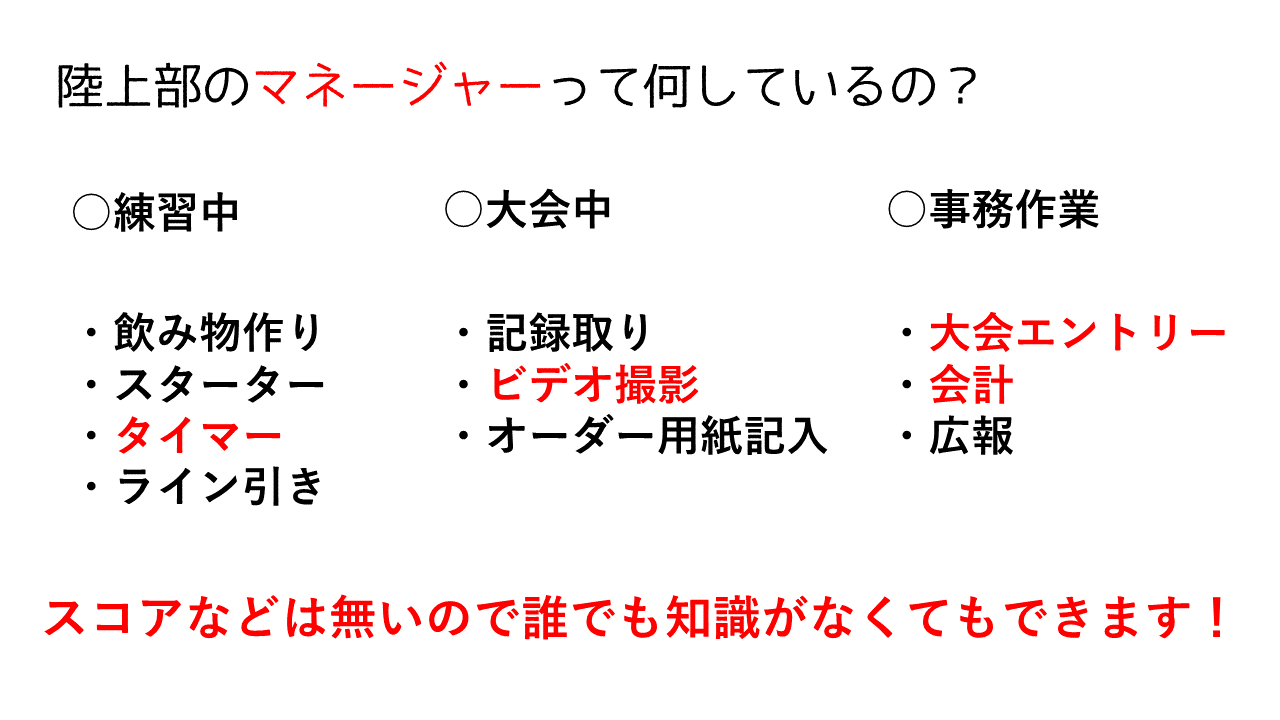 マネージャー